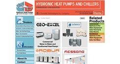 Desktop Screenshot of hydronicheatpumps.com
